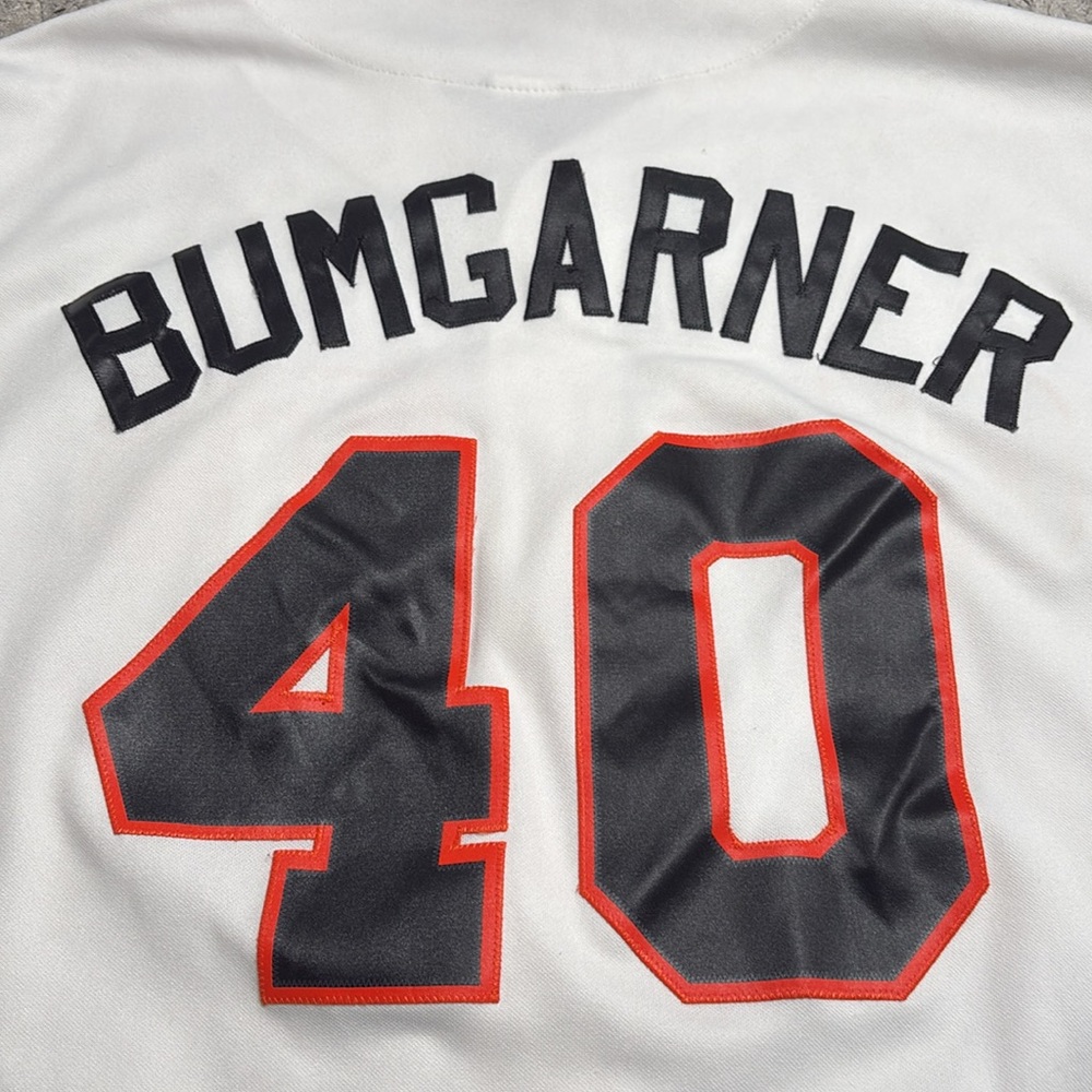 ⚾️San Francisco Giants Madison Bumgarner World Series 2014 Jersey MLB Size 2XL - Picture 15 of 16
